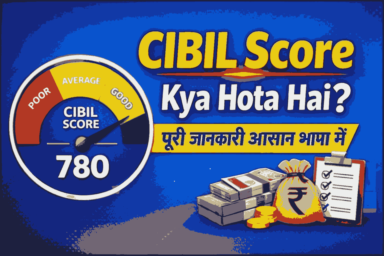 CIBIL Score क्या होता है? - CIBIL Score Kya Hai? Check, Improve aur Samjhe Easy Hinglish Mein
