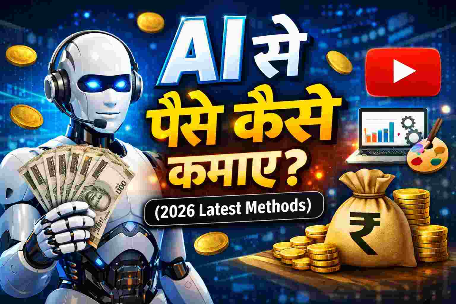 AI se Paise Kaise Kamaye 2026 Latest Methods
