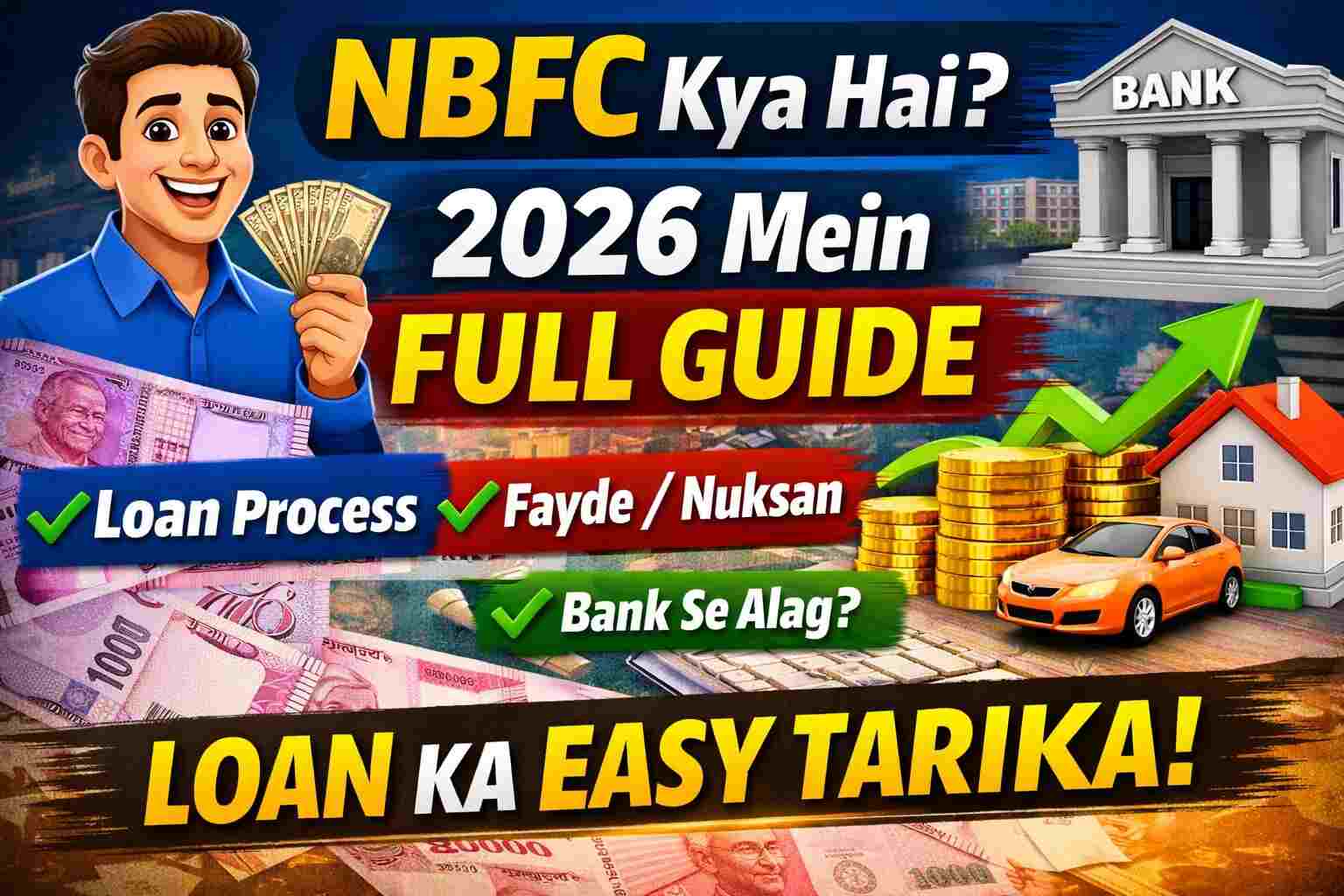 NBFC Kya Hai 2026 Mein Full Guide – Loan Ka Easy Tarika Samjho