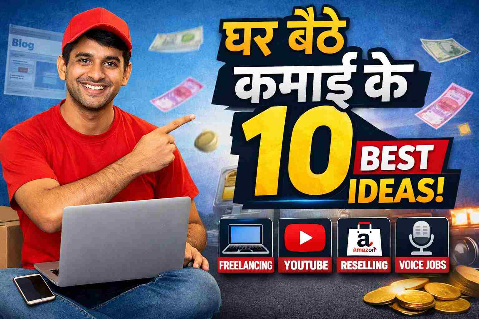 Delivery Boy Ke Liye Ghar Baithe Paise Kamane Ke 10 Best Tarike 2026 Guide